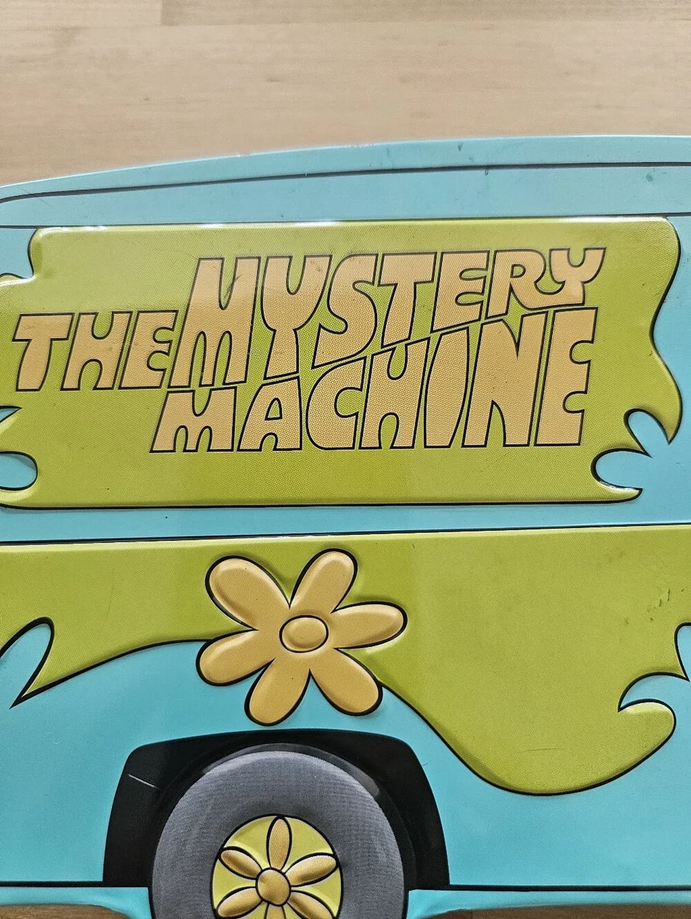 Vintage The Mystery Machine Scooby-Doo Metal Trinket Box Tin Hanna-Barbera